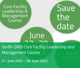 Partial scholarships for GerBi "Core Facility Leadership and Management Course"